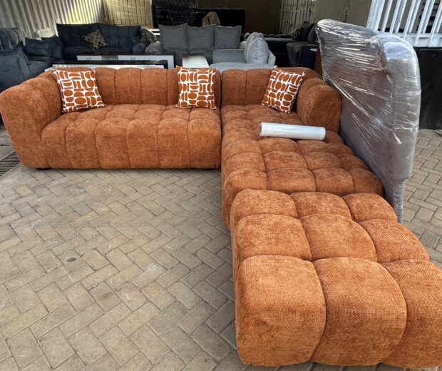 Modern Bubble L Sofaset