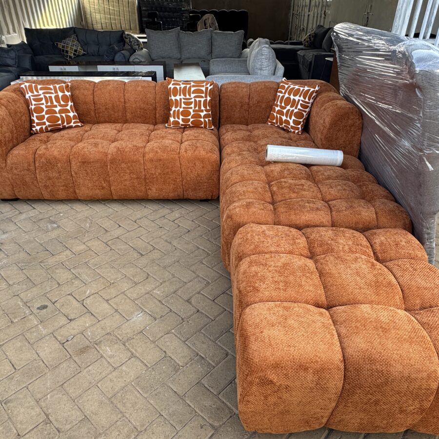 Modern Bubble L Sofaset